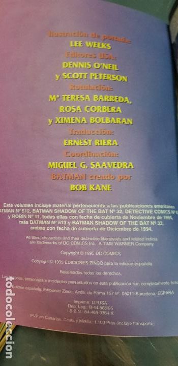 C&oacute;mics: BATMAN LIBRO UNO PRODIGO - Foto 2
