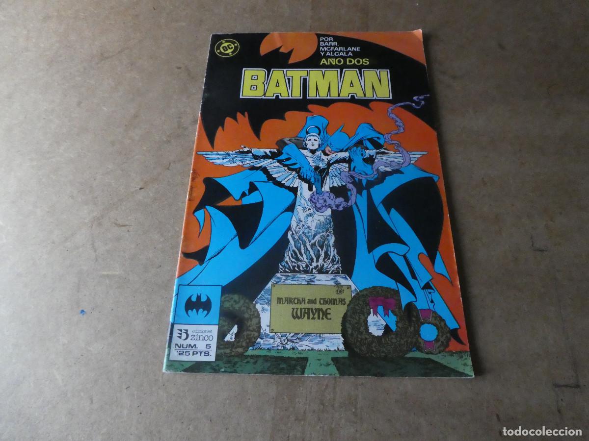C&oacute;mics: Lote con los n&uacute;meros 1 al 6 de Batman volumen dos de zinco - Foto 5