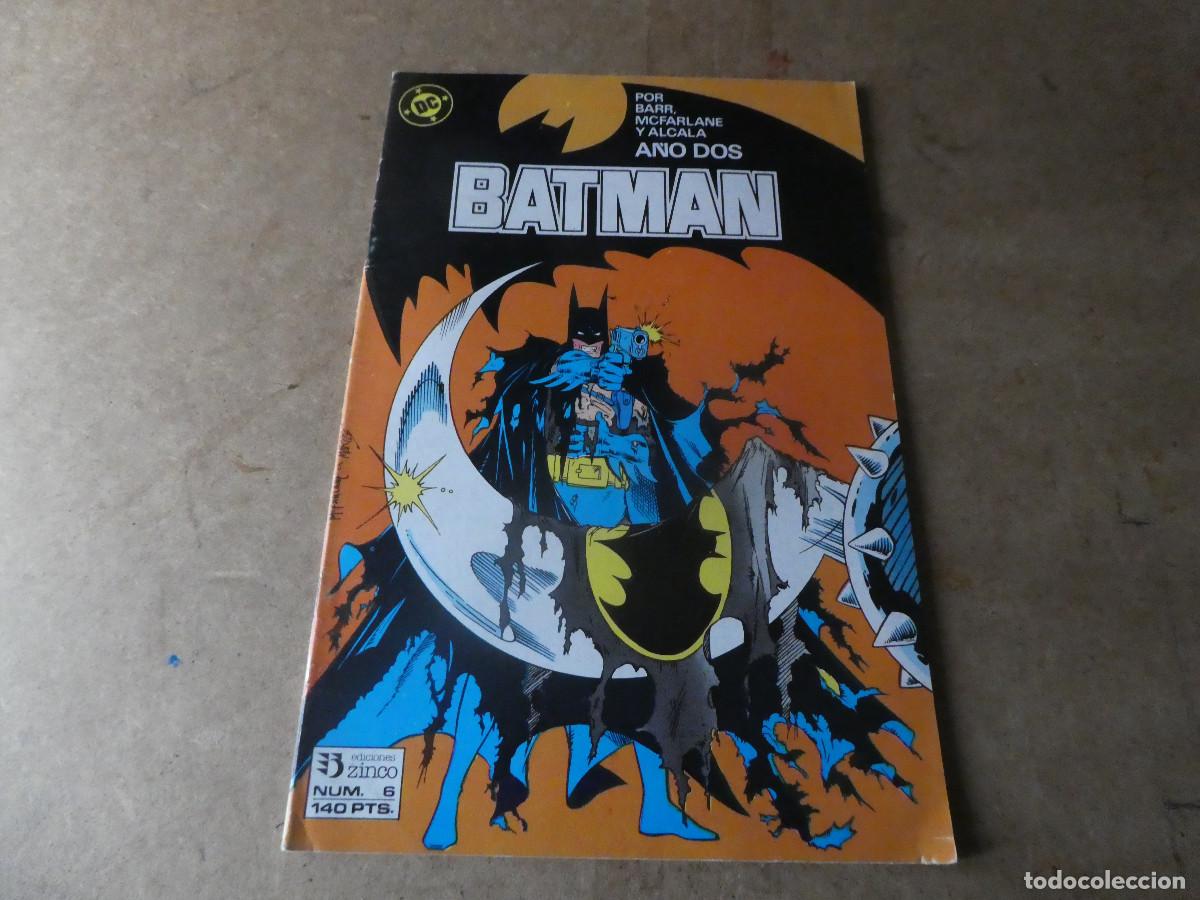 C&oacute;mics: Lote con los n&uacute;meros 1 al 6 de Batman volumen dos de zinco - Foto 6