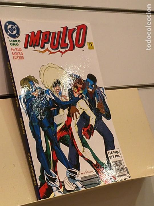 C&oacute;mics: IMPULSO LIBRO UNO DC COMICS - ZINCO OFERTA - Foto 1