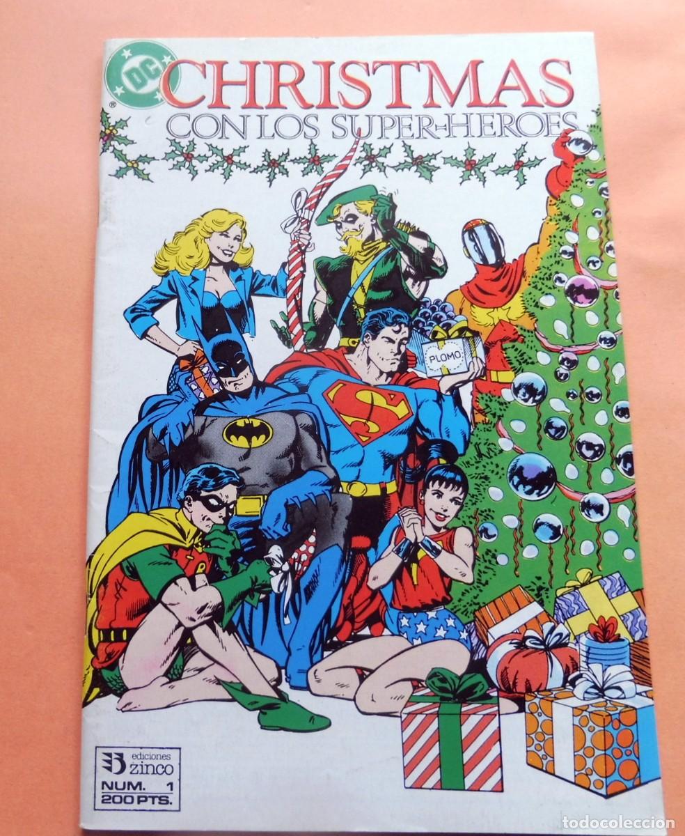 C&oacute;mics: CHRISTMAS CON LOS SUPER-HEROES N&ordm; 1 - EDICIONES ZINCO - Foto 1