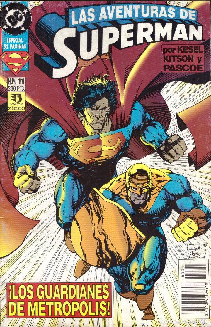 C&oacute;mics: Comic Superman, n&ordm; 11 - DC Comics, Ediciones Zinco - Foto 1