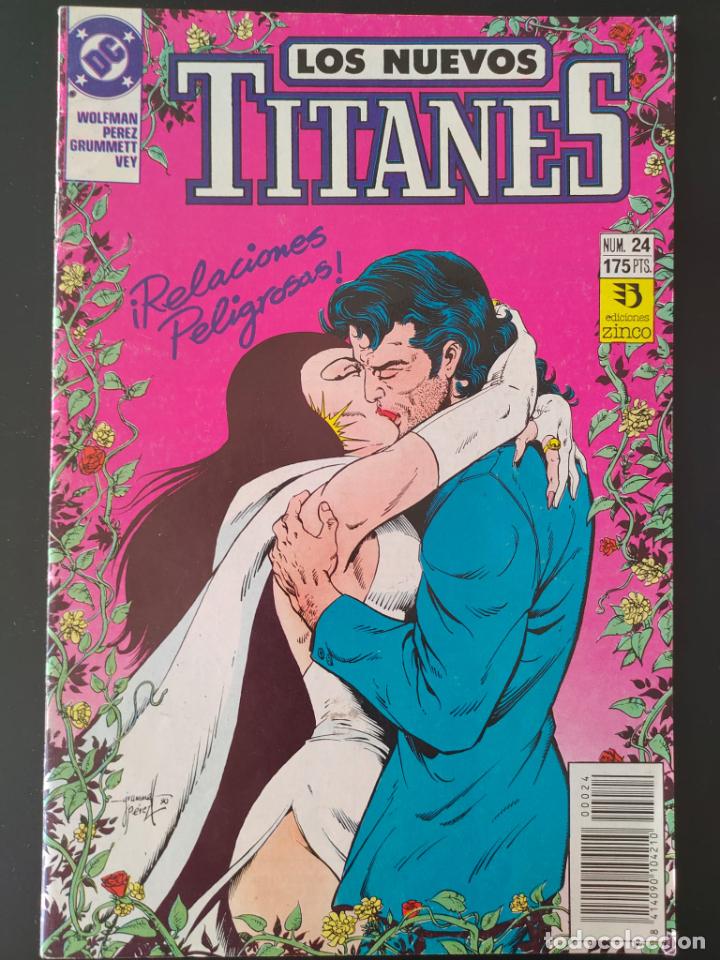 C&oacute;mics: LOS NUEVOS TITANES VOL 2 NUMERO 24 - Foto 1