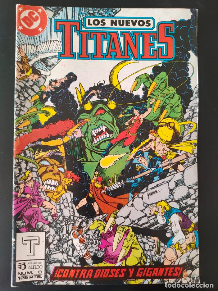 C&oacute;mics: LOS NUEVOS TITANES VOL 2 NUMERO 8 - Foto 1