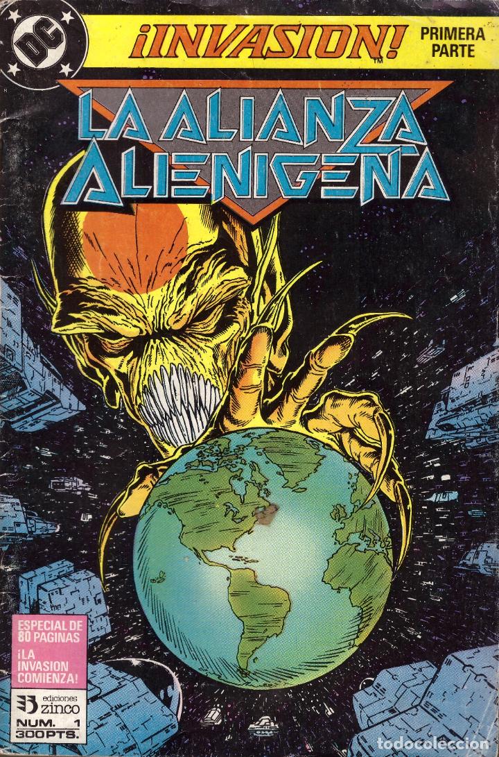 C&oacute;mics: Comic Invasion, Primera parte, n&ordm; 1 - Ediciones Zinco - Foto 1