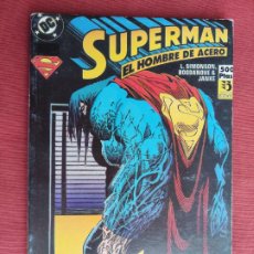 Cómics: SUPERMAN - EL HOMBRE DE ACERO - DEL Nº 12 AL 14 - TOMO RETAPADO Nº 41 - ZINCO.
