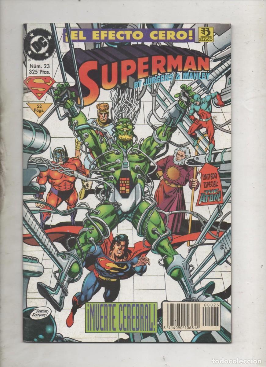 C&oacute;mics: SUPERMAN VOL. 3 N&ordm; 23 . ZINCO . -E2 - Foto 1