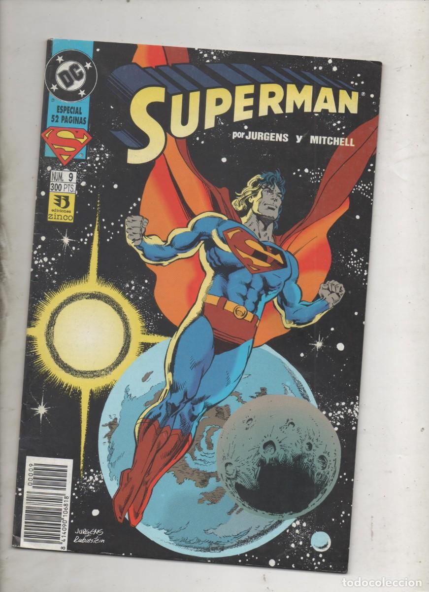 C&oacute;mics: SUPERMAN VOL. 3 N&ordm; 9 . ZINCO . -E2 - Foto 1