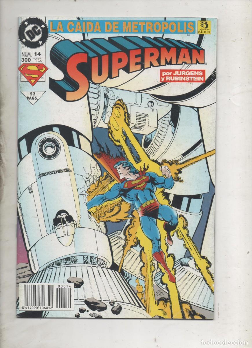 C&oacute;mics: SUPERMAN VOL. 3 N&ordm; 14 . ZINCO . -E2 - Foto 1