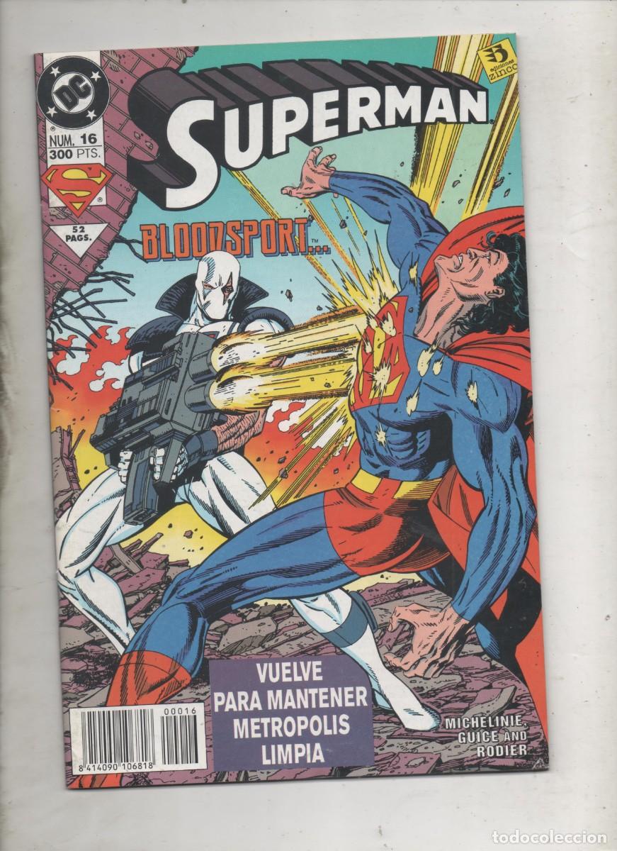 C&oacute;mics: SUPERMAN VOL. 3 N&ordm; 16 . ZINCO . -E2 - Foto 1