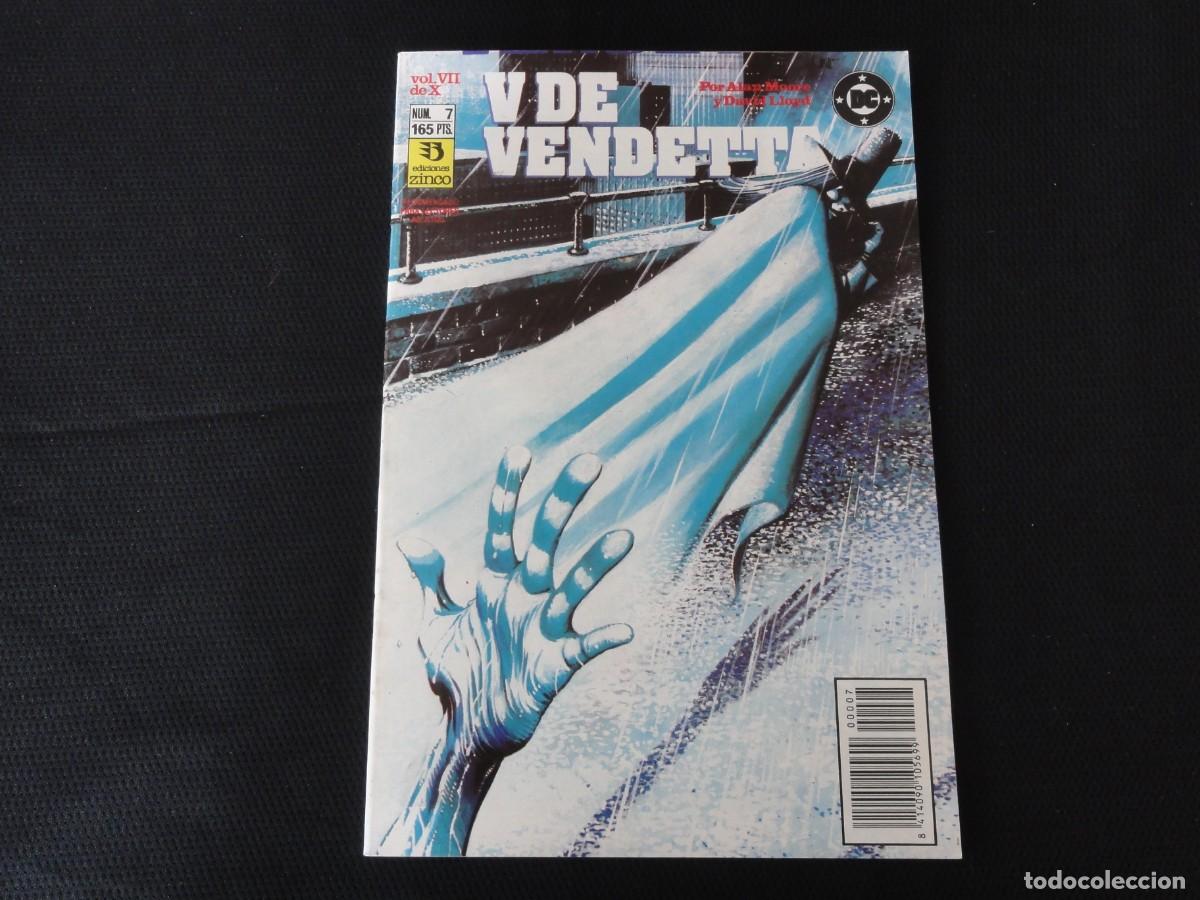 C&oacute;mics: V DE VENDETTA. N&ordm; 8. EDICIONES ZINCO. 1989-1990. C-96 - Foto 1