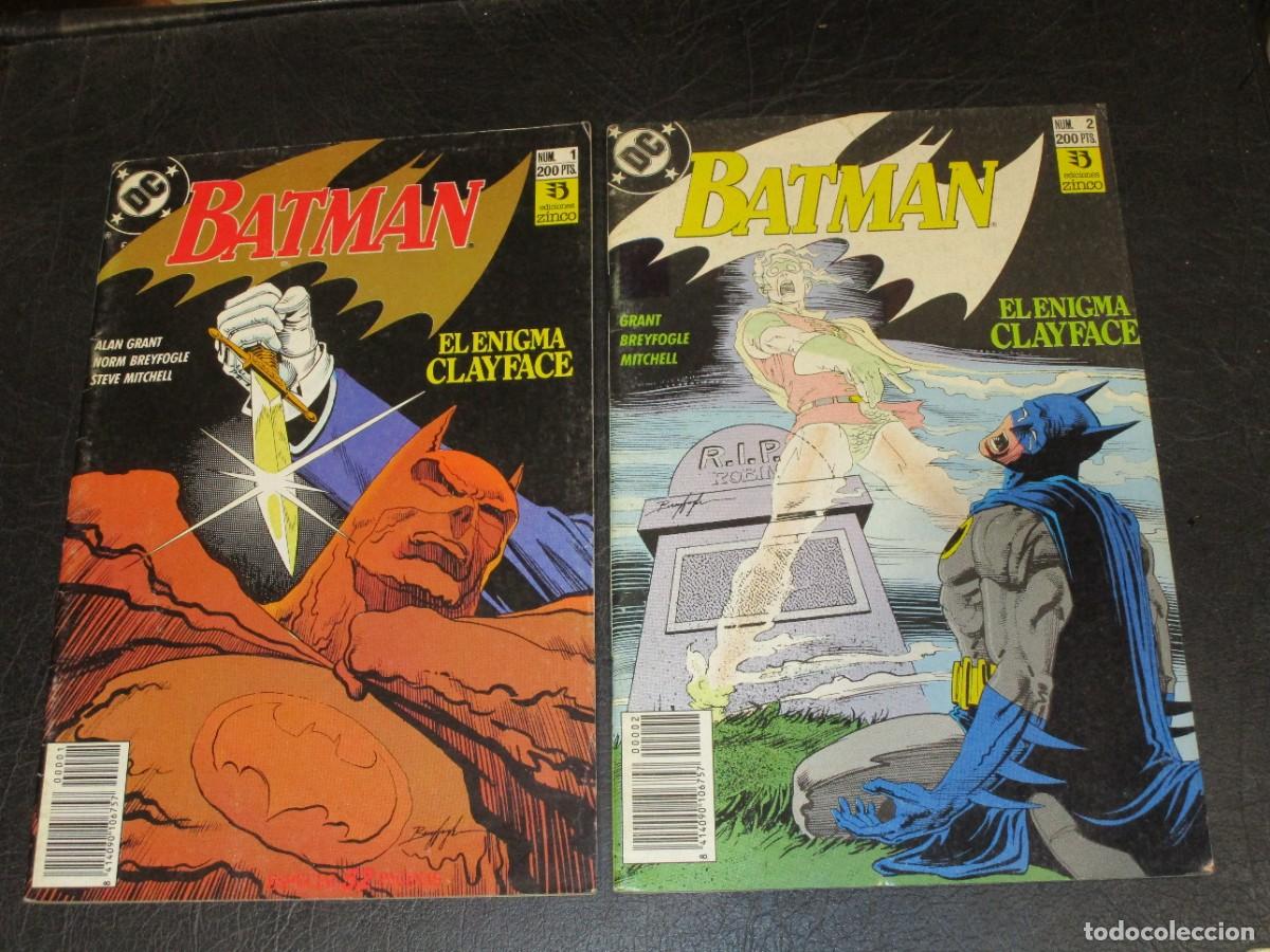 C&oacute;mics: BATMAN EL ENIGMA DE CLAYFACE. - COLECCION COMPLETA DE 2 NUMEROS - Foto 1