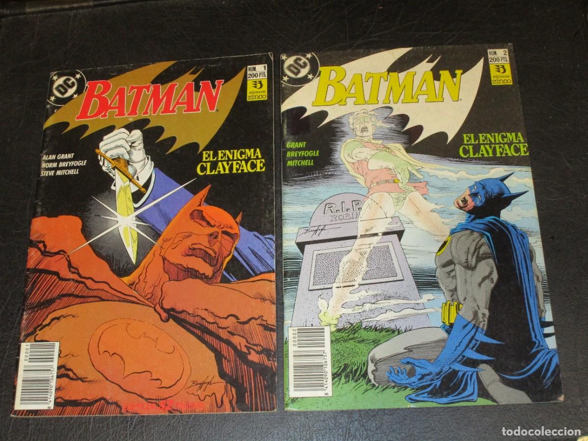 C&oacute;mics: BATMAN EL ENIGMA DE CLAYFACE. - COLECCION COMPLETA DE 2 NUMEROS - Foto 2