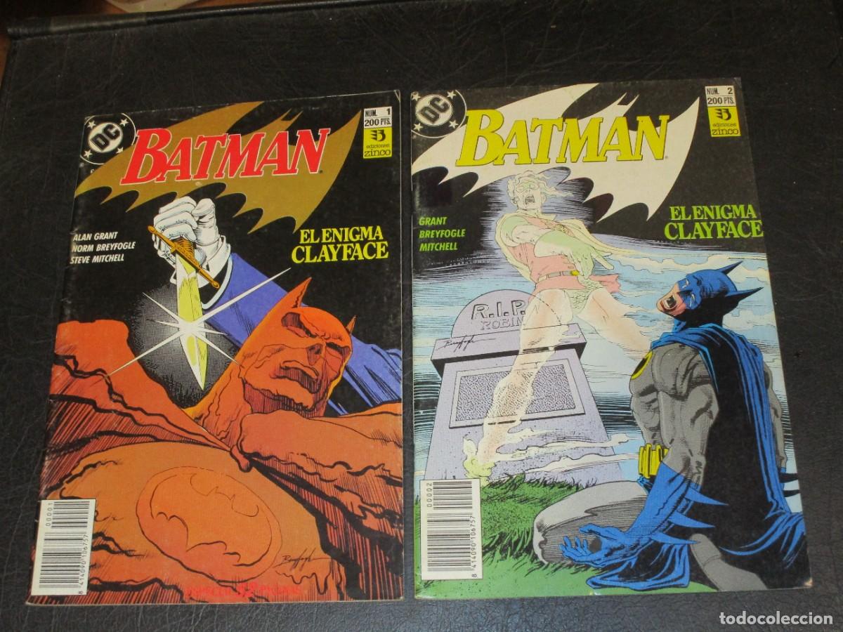C&oacute;mics: BATMAN EL ENIGMA DE CLAYFACE. - COLECCION COMPLETA DE 2 NUMEROS - Foto 4
