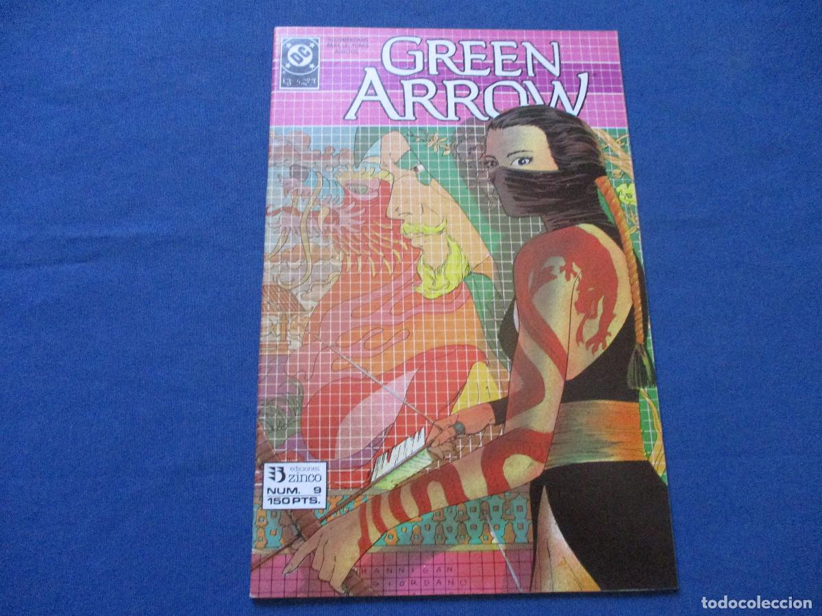 C&oacute;mics: DC / GREEN ARROW N.&ordm; 9 FLECHA VERDE 1989 - Foto 2