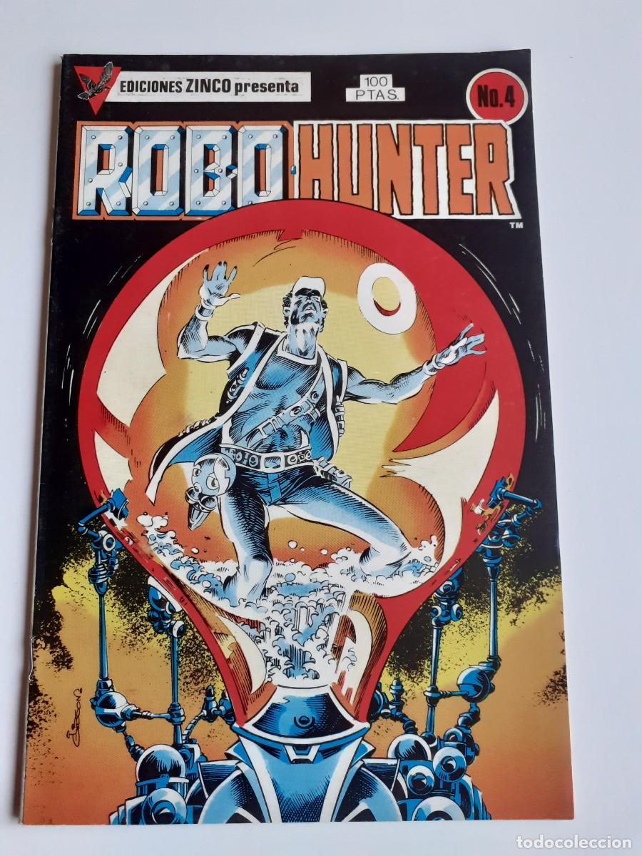 C&oacute;mics: ROBO HUNTER N&ordm; 4 - ZINCO - Buen estado - Foto 1
