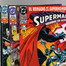 Fumetti: SUPERMAN Nº 3, 4 Y 6. ESPECIAL 52 PAGINAS. ZINCO 1993