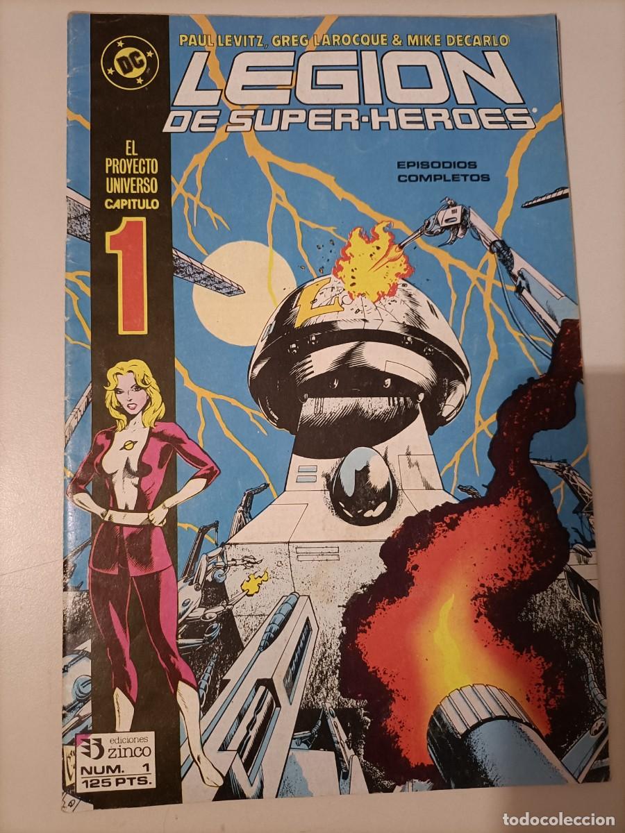 C&oacute;mics: Legi&oacute;n de Super-Heroes Proyecto Universo Cap&iacute;tulo N&ordm; 1. Ediciones Zinco. DC COMICS - Foto 1
