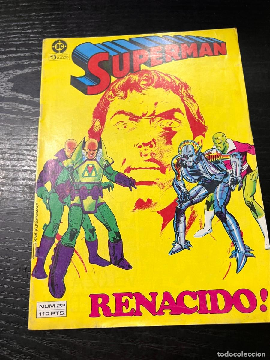 C&oacute;mics: SUPERMAN. N&ordm; 22.- RENACIDO! DC. EDICIONES ZINCO. - Foto 1