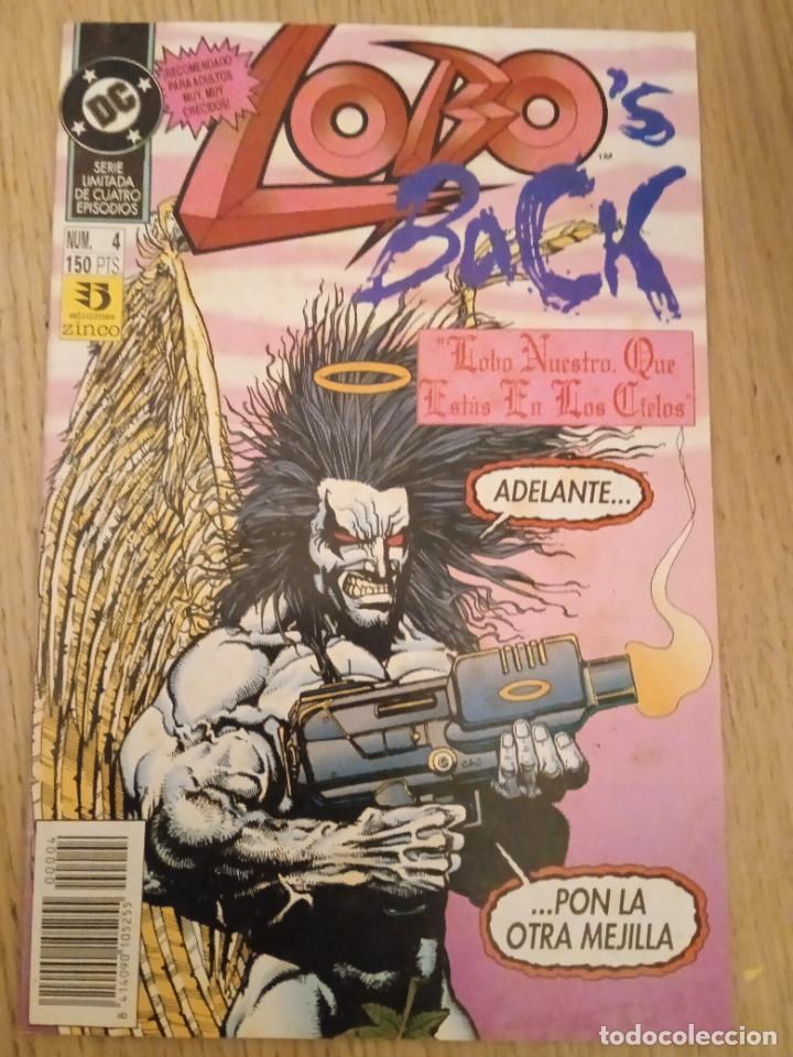 C&oacute;mics: LOBO BACK LOBOS. COMICS DC. EDITORIAL ZINCO - Foto 1