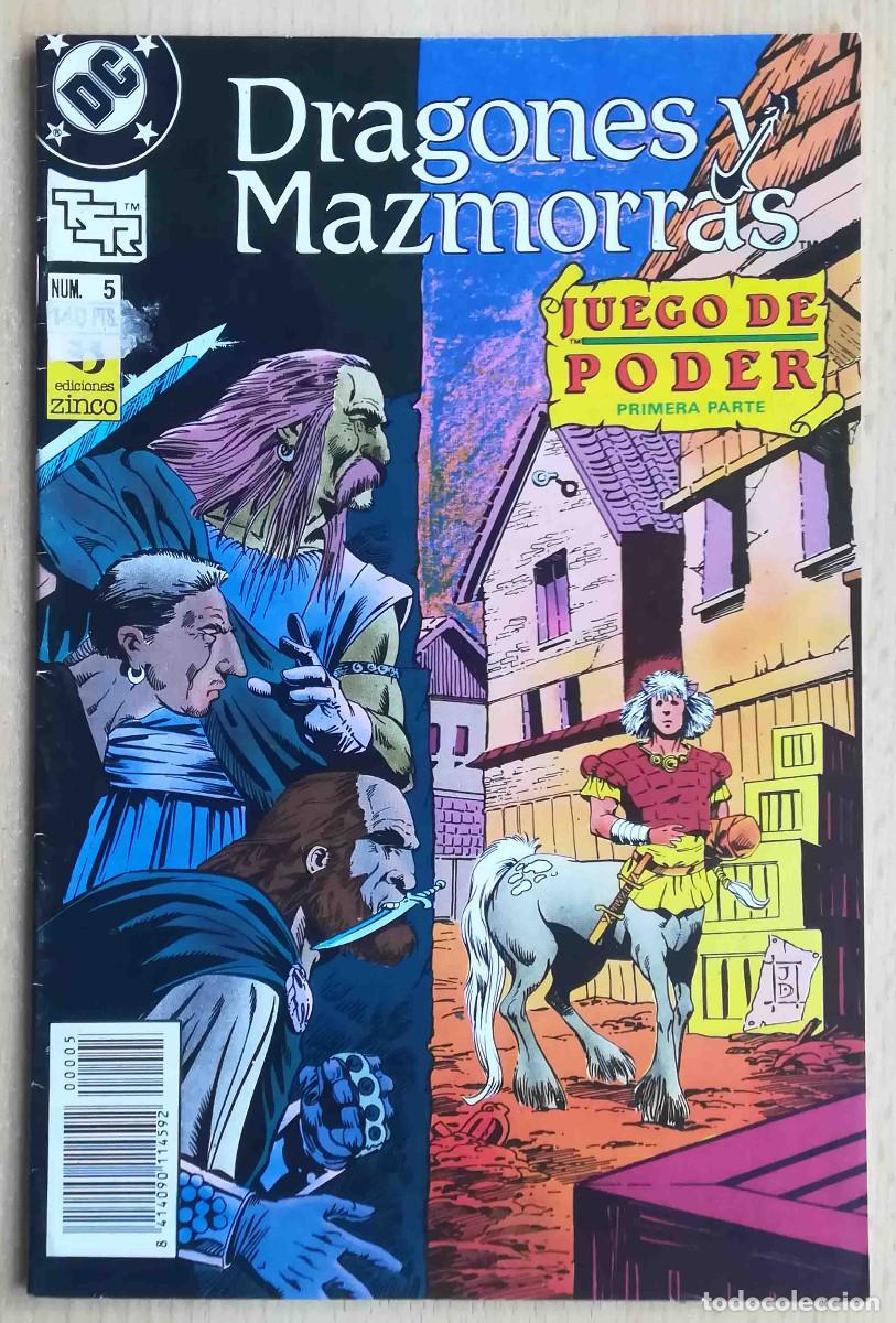 C&oacute;mics: Dragones y Mazmorras DC Zinco N&ordm; 5 - Juego de poder (Primera parte). - Foto 1