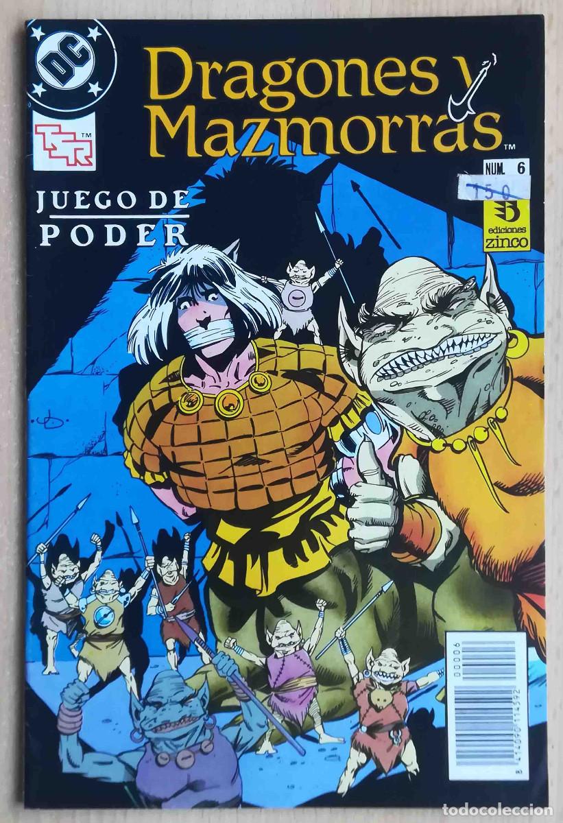 C&oacute;mics: Dragones y Mazmorras DC Zinco N&ordm; 6 - Juego de poder (Segunda parte). - Foto 1
