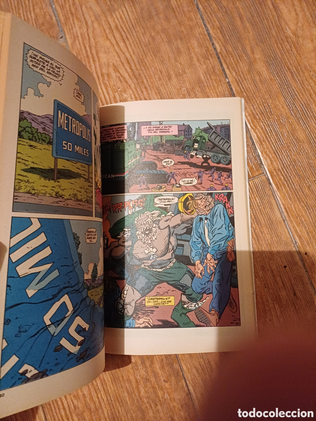 C&oacute;mics: LA MUERTE DE SUPERMAN 1&ordf; EDICION PRESTIGIO ZINCO - Foto 2