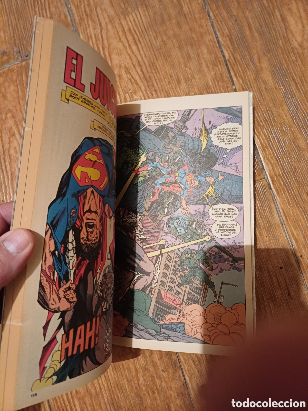 C&oacute;mics: LA MUERTE DE SUPERMAN 1&ordf; EDICION PRESTIGIO ZINCO - Foto 3