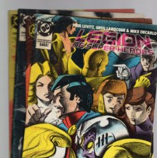 Cómics: LEGION DE SUPER HEROES Nº 12 AL 15. ZINCO