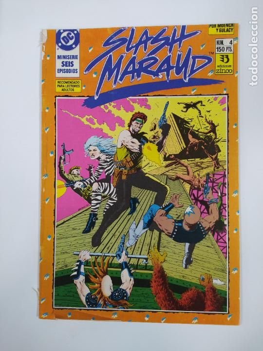 C&oacute;mics: SLASH MARAUD N&ordm; 4. EDICIONES ZINCO. TDKC21 - Foto 1