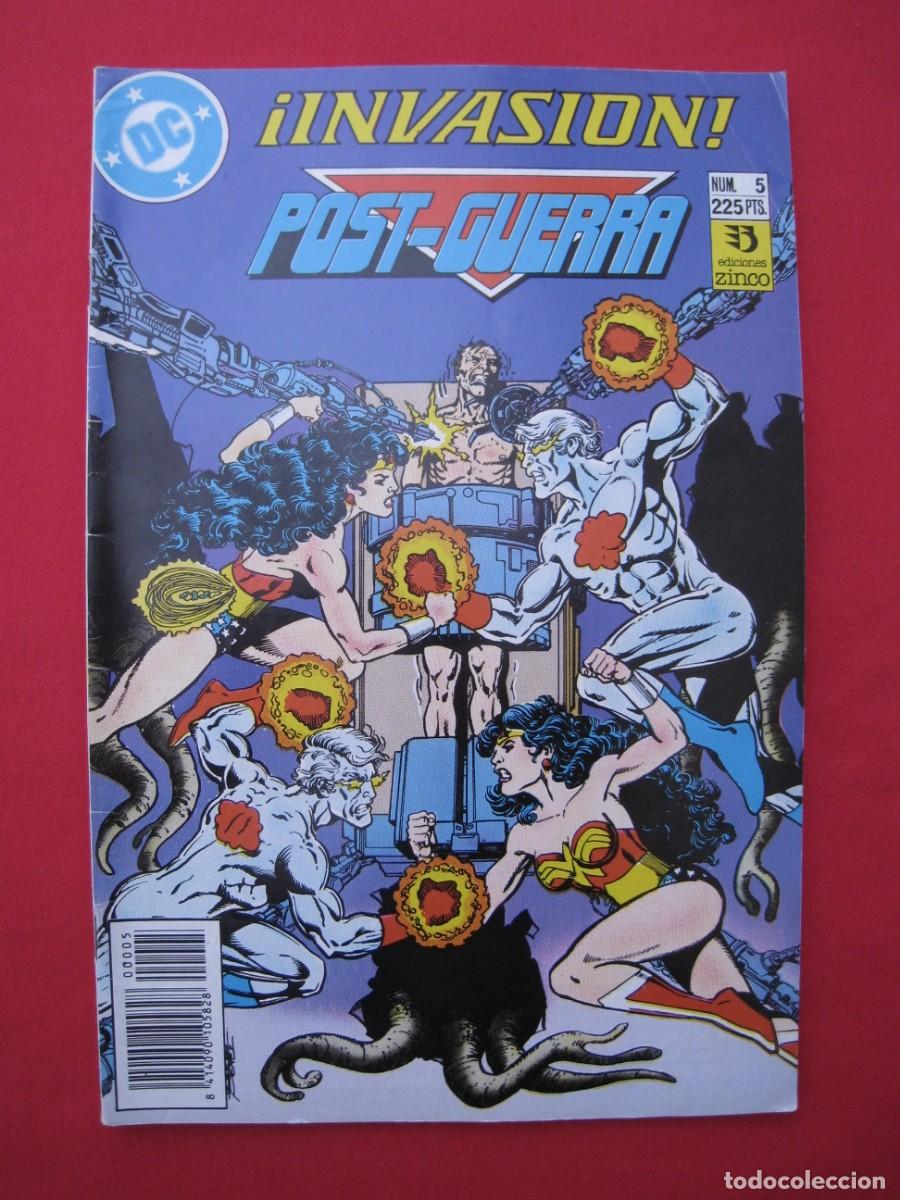 C&oacute;mics: INVASION - POST-GUERRA - N&ordm; 5 - EDICIONES ZINCO. - Foto 1