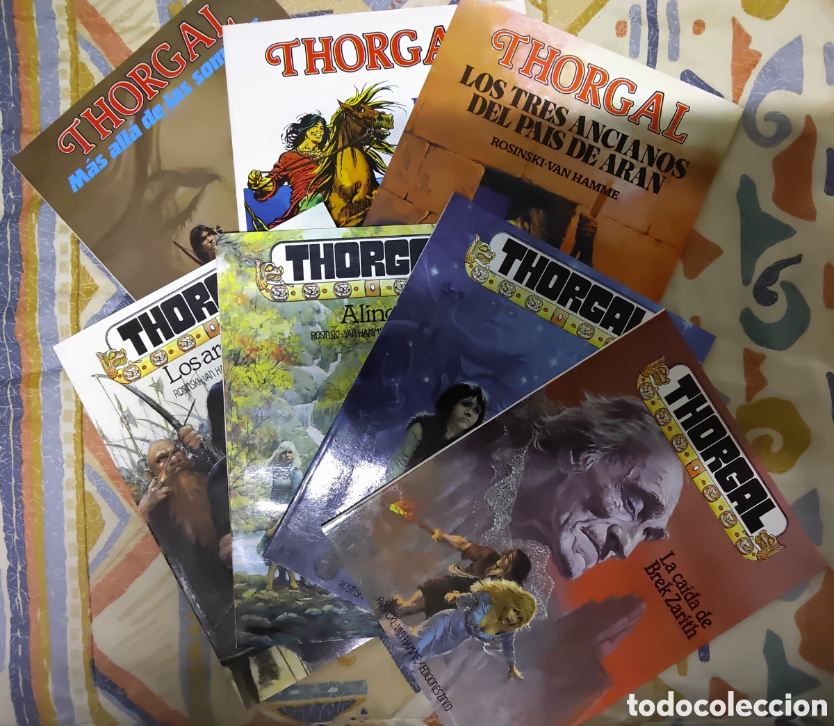 C&oacute;mics: LOTE THORGAL 7 TOMOS (Distrinovel y Zinco) - Foto 2