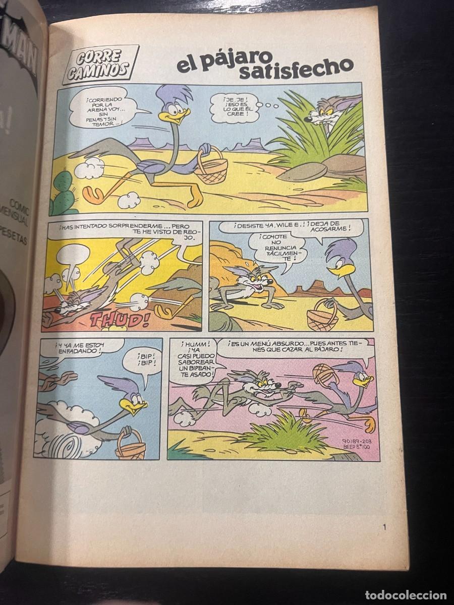 C&oacute;mics: CORRE-CAMINOS. N&ordm; 1.- EL P&Aacute;JARO SATISFECHO. EDICIONES ZINCO. - Foto 2