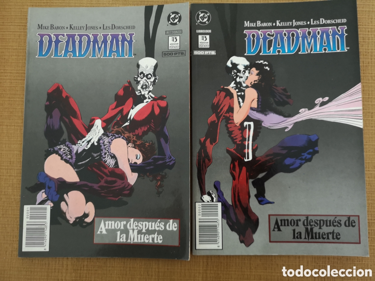 Fumetti: Deadman, Amor Después de la Muerte, Firmado por Kelly Jones