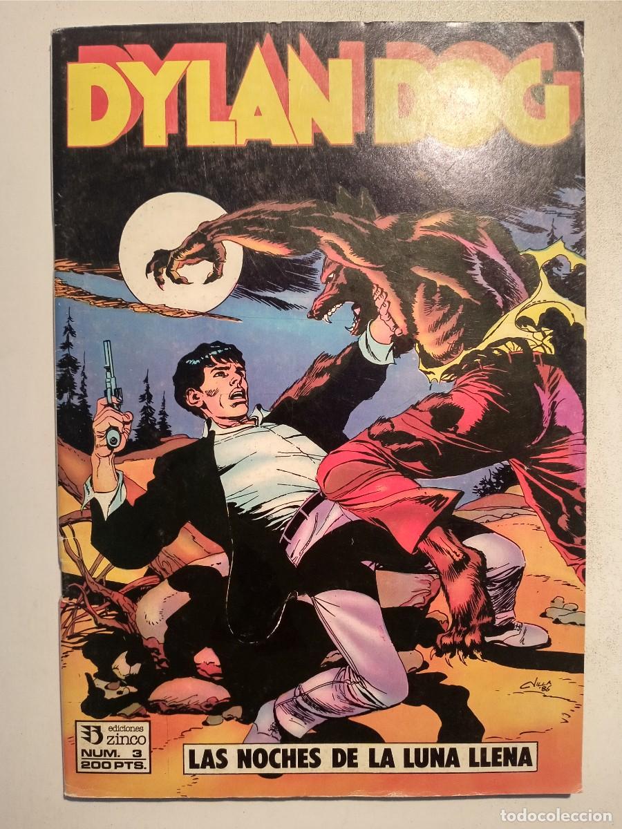 C&oacute;mics: DYLAN DOG NUM. 3 - LAS NOCHES DE LA LUNA LLENA - EDICIONES ZINCO - Foto 1