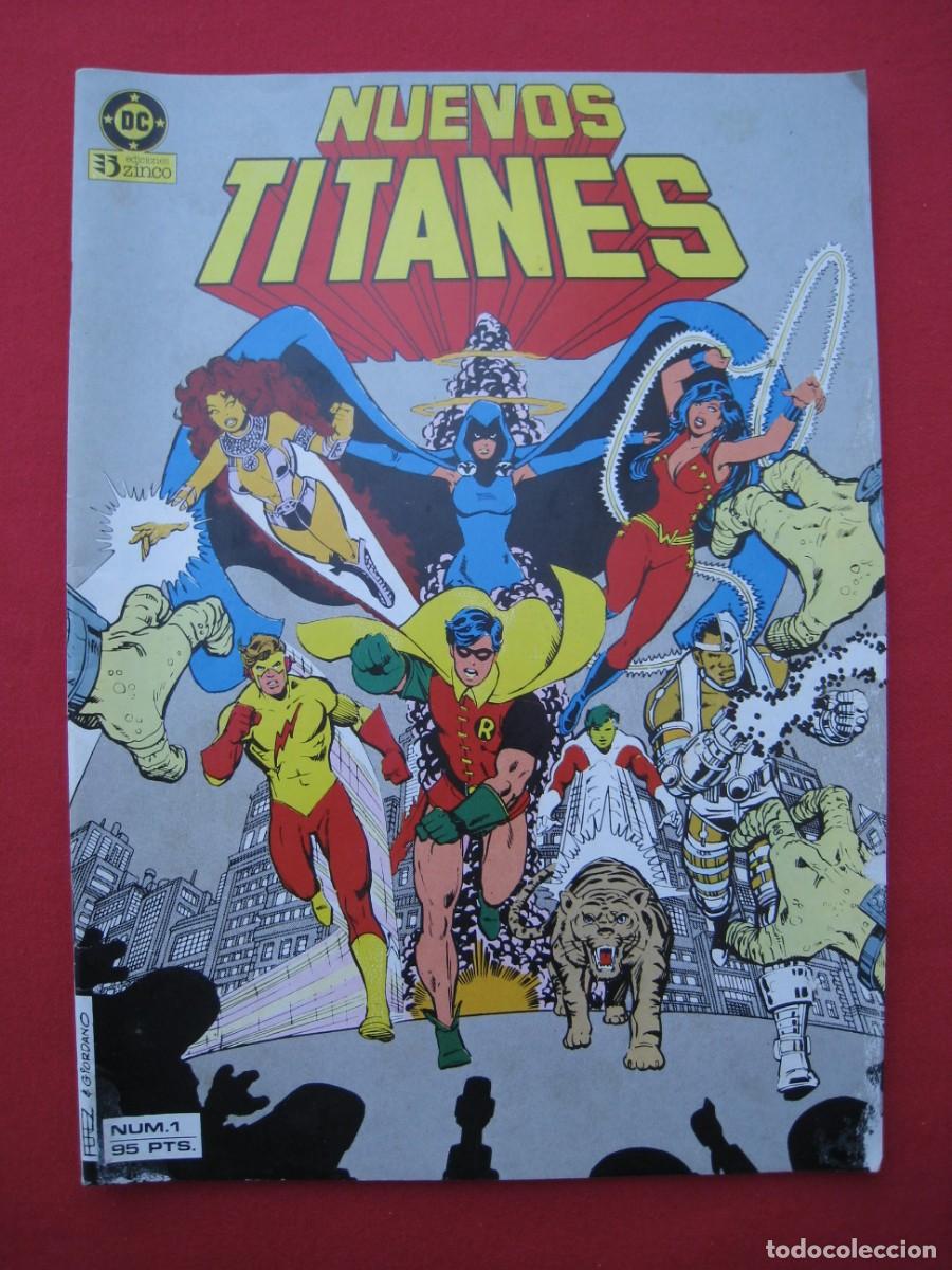 C&oacute;mics: NUEVOS TITANES - N&ordm; 1 - EDICIONES ZINCO. - Foto 1