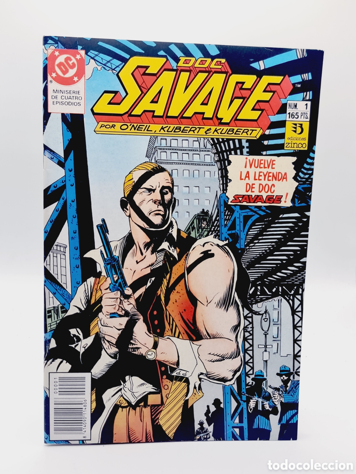 C&oacute;mics: DE KIOSCO DOC SAVAGE 1 EDICIONES ZINCO GRAPA MINISERIE - Foto 1