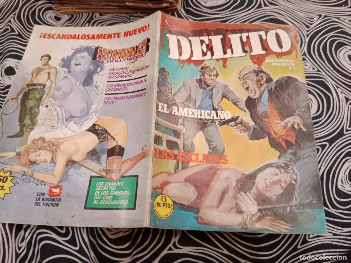 C&oacute;mics: DELITO N&ordm; 5 EL AMERICANO/ LAS ESCLAVAS - EDICIONES ZINCO - Foto 1