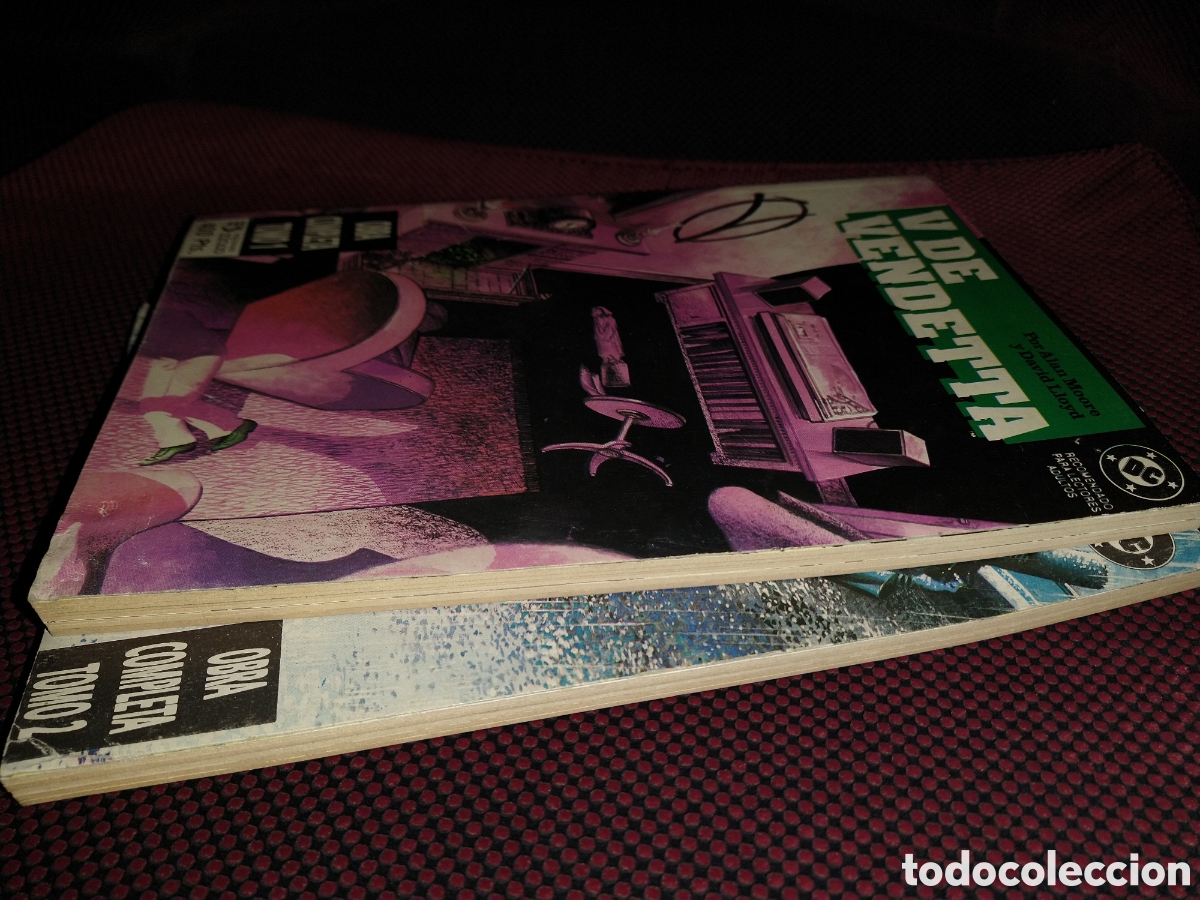 C&oacute;mics: v de vendetta completa 2 tomos 10 n&uacute;meros - zinco - Foto 3