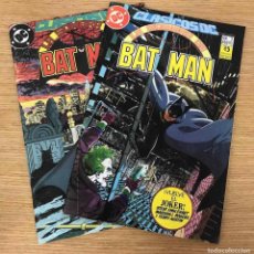 Cómics: CLASICOS LA SOMBRA DE BATMAN Nº3 Y 7. EDICIONES ZINCO 1986