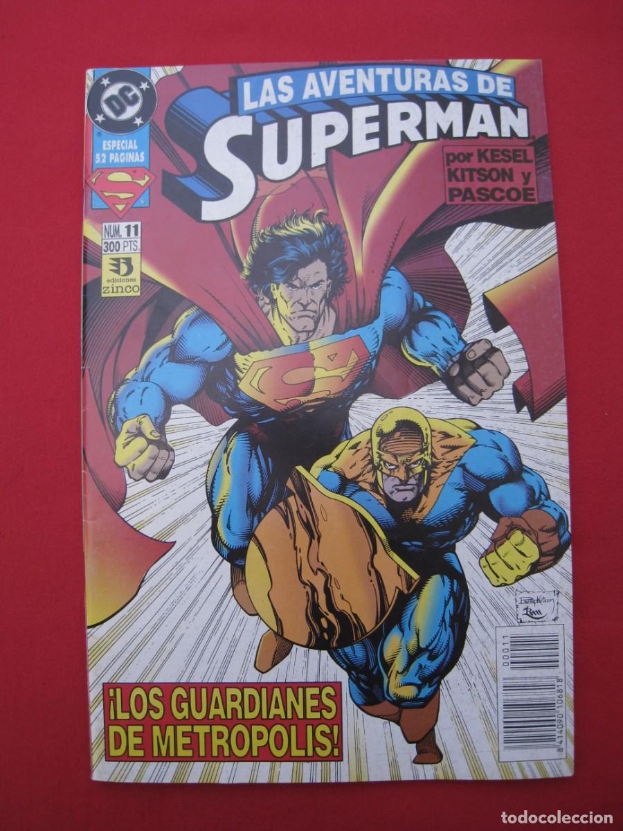 C&oacute;mics: LAS AVENTURAS DE SUPERMAN - N&ordm; 11 - EDICIONES ZINCO. - Foto 1