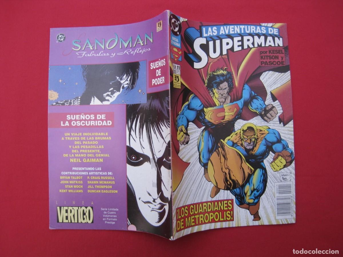 C&oacute;mics: LAS AVENTURAS DE SUPERMAN - N&ordm; 11 - EDICIONES ZINCO. - Foto 2