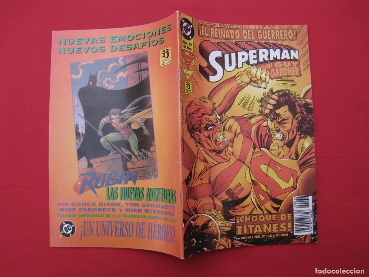C&oacute;mics: SUPERMAN CONTRA GUY GARDNER - N&ordm; 32 - EDICIONES ZINCO. - Foto 2
