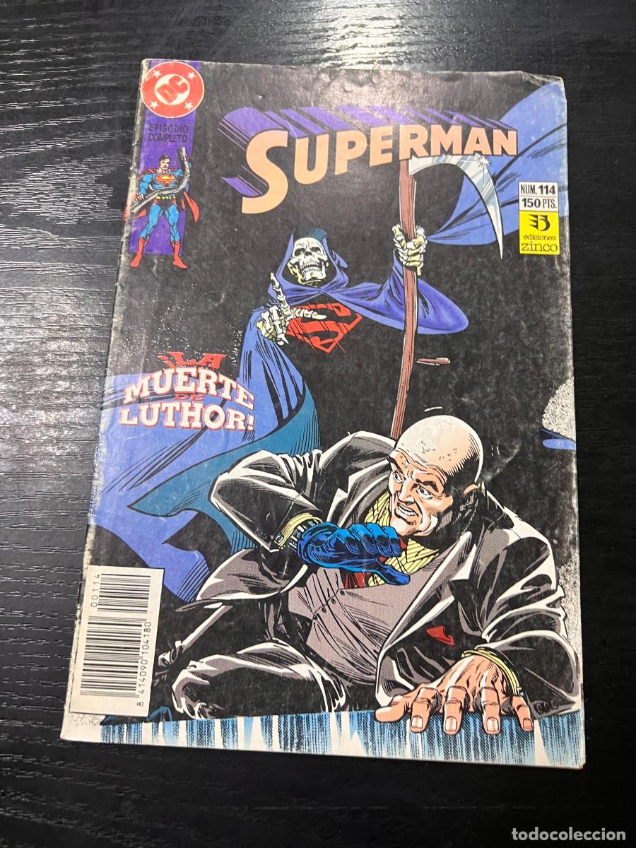 C&oacute;mics: SUPERMAN. N&ordm; 114.- &iexcl;LA MUERTE DE LUTHOR!. DC. EDICIONES ZINCO - Foto 1