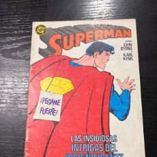Cómics: SUPERMAN. Nº 40.- LAS INSIDIOSAS INTRIGAS DEL INSIGNIFIACANTE BROMISTA. DC. EDICIONES ZINCO