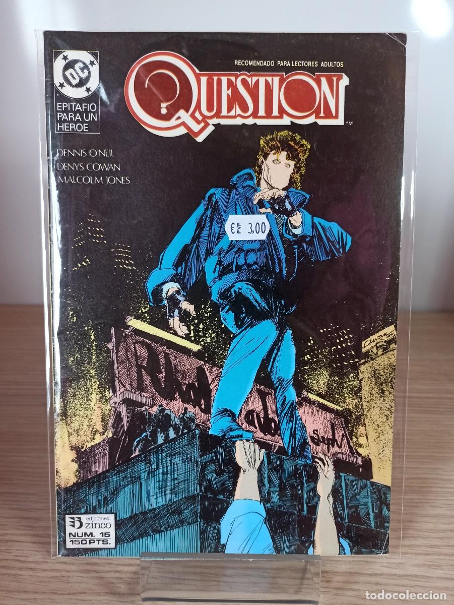 C&oacute;mics: QUESTION (Ed. Zinco) N&ordm; 15 - Foto 1