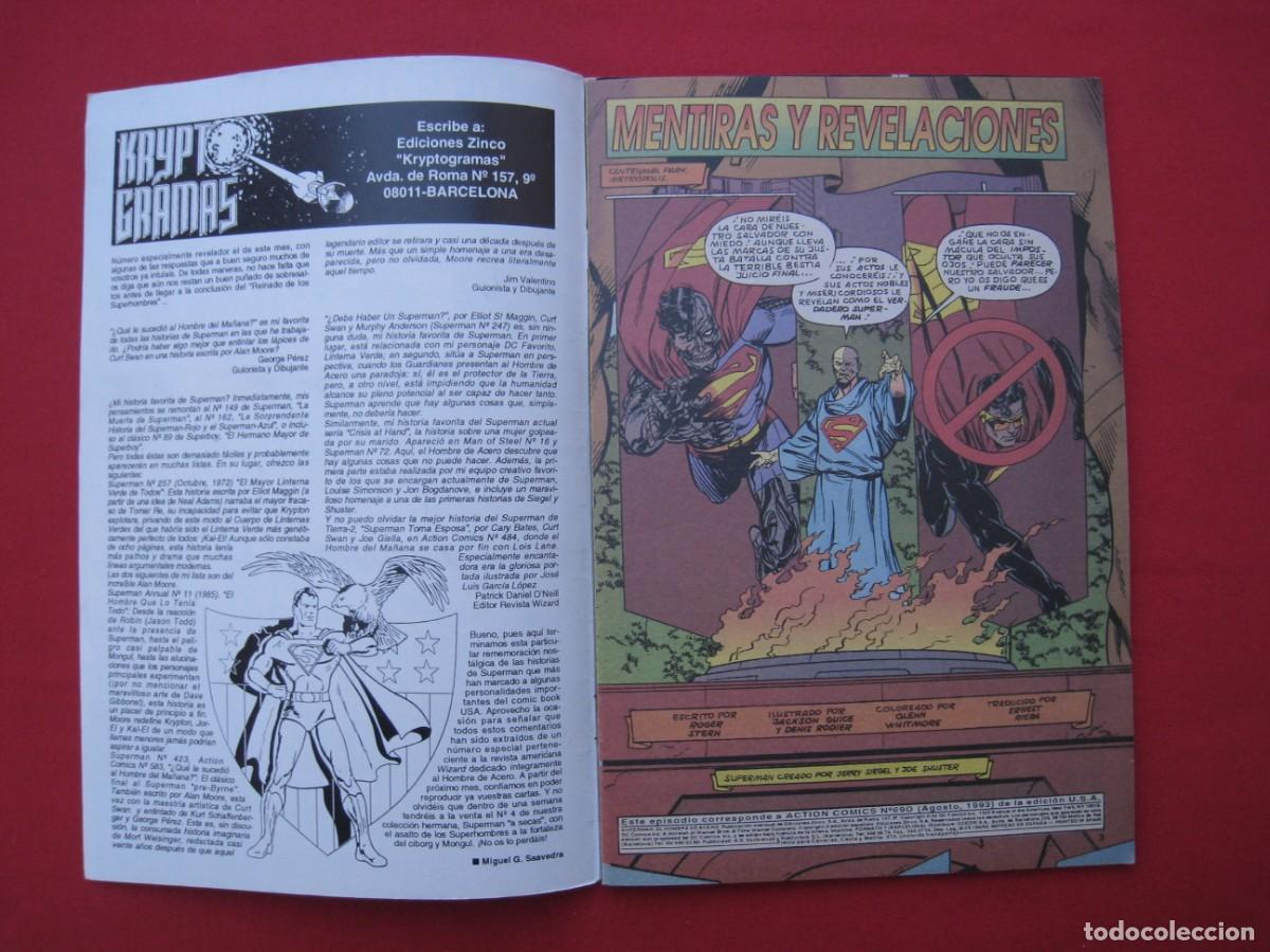 C&oacute;mics: SUPERMAN EL HOMBRE DE ACERO - N&ordm; 4 - EDICIONES ZINCO. - Foto 6