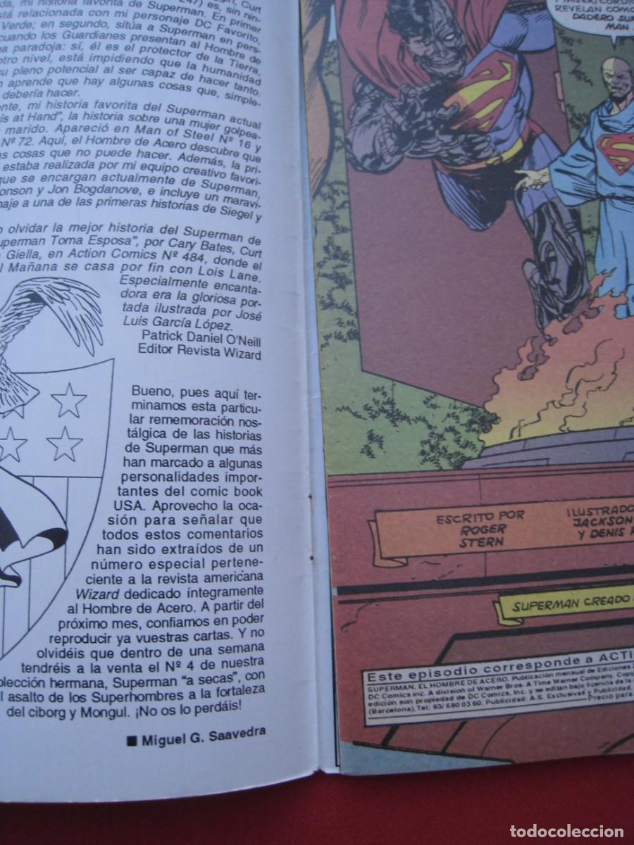 C&oacute;mics: SUPERMAN EL HOMBRE DE ACERO - N&ordm; 4 - EDICIONES ZINCO. - Foto 7
