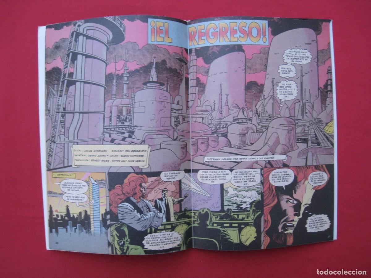 C&oacute;mics: SUPERMAN EL HOMBRE DE ACERO - N&ordm; 4 - EDICIONES ZINCO. - Foto 8