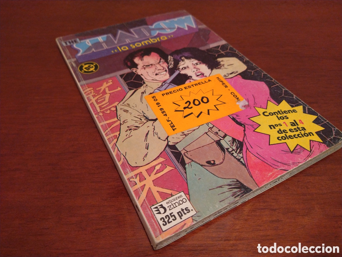 C&oacute;mics: The shadow la sombra retapado n&uacute;meros 1 a 4 - zinco - Foto 1